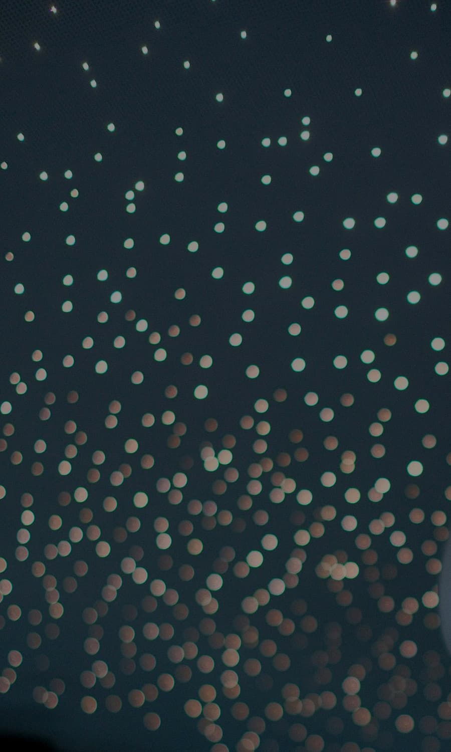 Starlight headliner — fiber-optic star lights across the ceiling